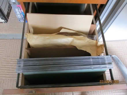 Photo of free Four-drawer Filing Cabinet Wooden - Heavy (Clough BB4) #1