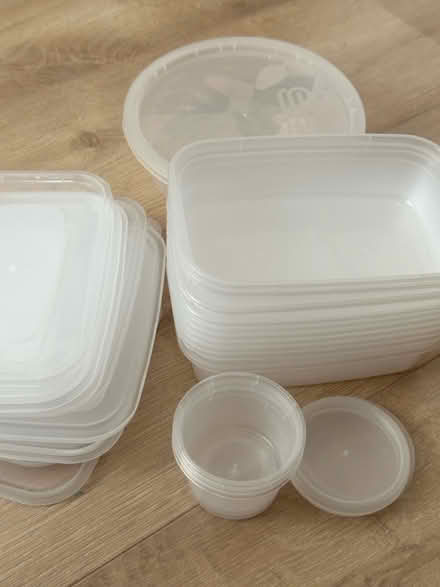 Photo of free Plastic food containers (Caerphilly town center CF83) #1