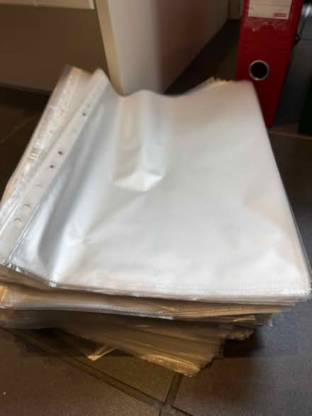 Photo of free 100s of plastic wallets (Old Erleigh / Woodley RG6) #1