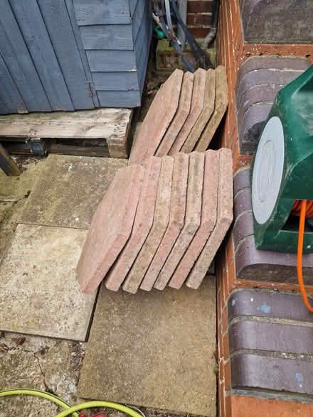 Photo of free 12 hexagonal slabs pinkish (CT15) #1