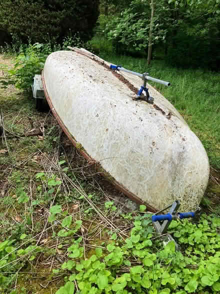 Photo of free Boat Trailer with Fibreglass Dinghy (Catchgate Plantation NN12) #2