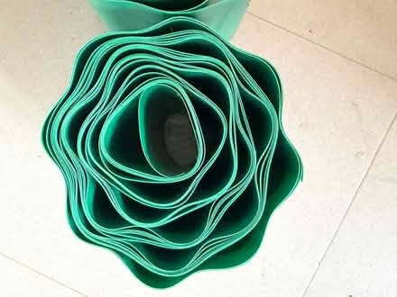 Photo of free 2 rolls Green plastic lawn edging (Amersham HP6) #4
