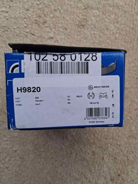 Photo of free Brake shoes for Ford KA (Wilden MK44) #1