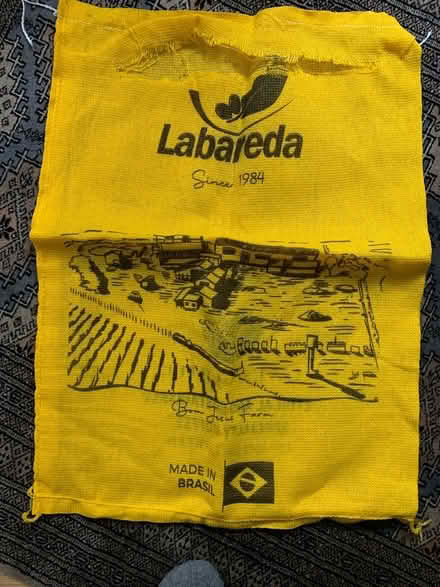 Photo of free Yellow hessian sack. (City Centre NR3) #1