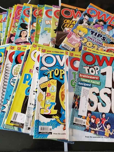 Photo of free Collection of Owl Magazines (Near Experimental Farm) #1