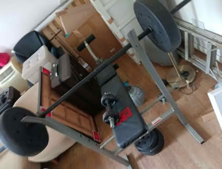 Photo of free Bench press, dumbbells and some weights (Dagenham RM9) #2