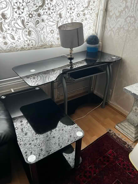 Photo of free Computer Desk, Coffee Table & Sofa (Abbey Wood DA18) #1