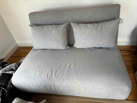 Photo of free Bed settee gray (St Day. Crofthandy) #1