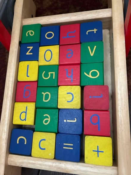 Photo of free Wooden blocks and trolley (Furzedown, Streatham, Tooting) #2