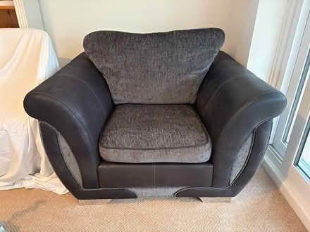 Photo of free Black/Grey Armchair (Pedmore DY9) #1