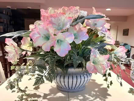 Photo of free Floral arrangement in pot (Near The Fx Co Pkwy and Ox Rd) #1