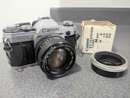Photo of free Canon Camera 35mm & Extend Lens (Qxs Blvd Union Turnpike) #1