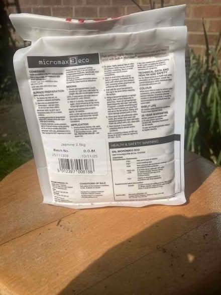 Photo of free Tile grout (Uckfield TN22) #2