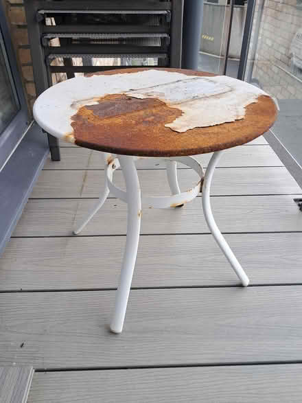 Photo of free Outdoor metal tables (Templeogue) #1