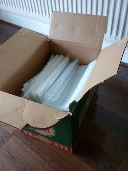 Photo of free PVC polypockets for A4 documents (Crumpsall M8) #1