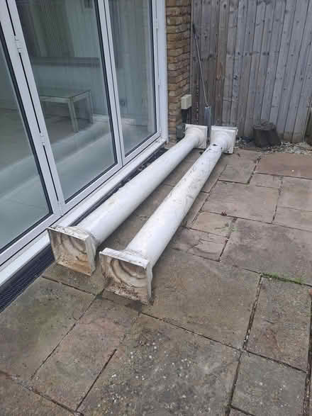 Photo of free 2 fiberglass pillars (Mill Hill London NW7) #1