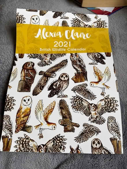 Photo of free British wildlife calendar (2021) (SG4 hitchin) #1