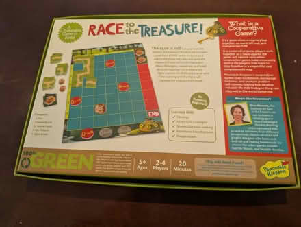 Photo of free Race to the Treasure children's board game (Petersfield Ward CB1) #2