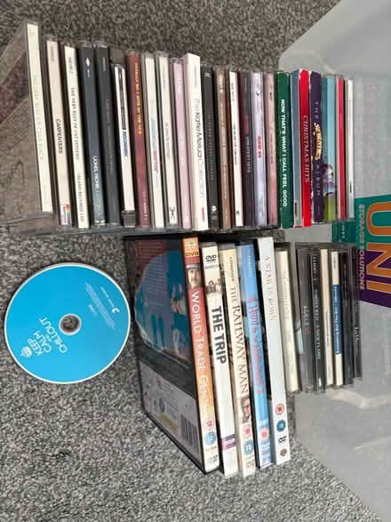 Photo of free CDs, DVDs and a few books (Great Moor SK3) #1