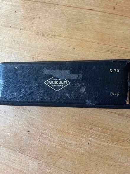Photo of free Precision drawing instrument set (Warton LA5) #2