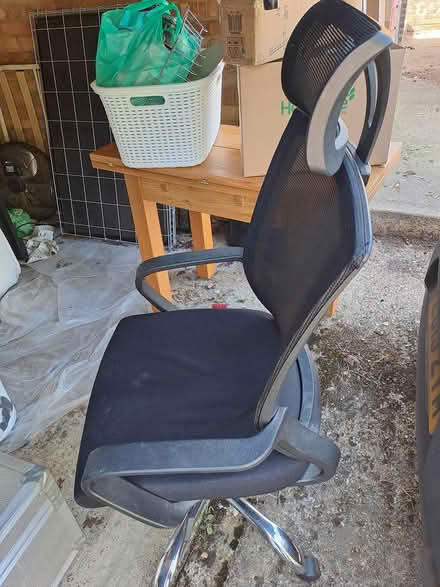 Photo of free Black office chair (ME10) #1