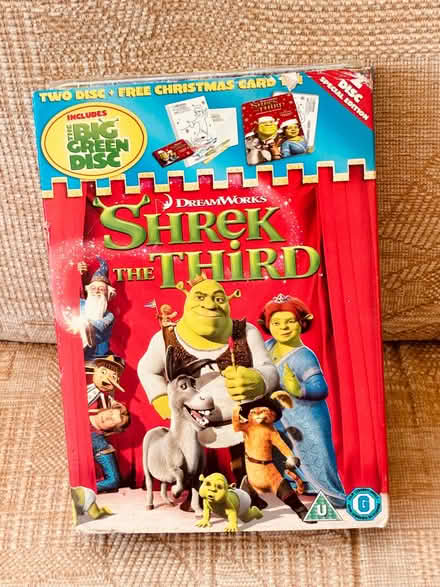 Photo of free Shrek the Third dvd (Eaton Bray LU6) #1