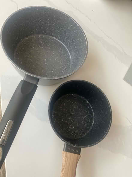 Photo of free 2 non stick pans (Forest green) #1