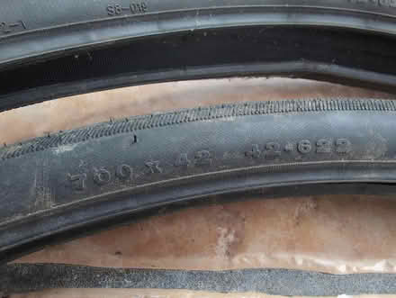 Photo of free Bike tyres x2 (Hanover BN2) #2