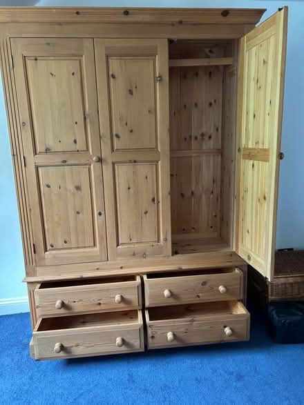 Photo of free Pine Wardrobe (Haldens AL6) #2