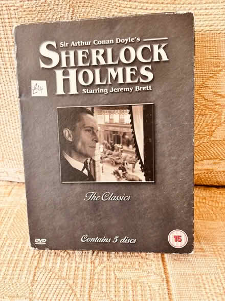 Photo of free Sherlock Holmes DVD's Boxed Set Certificate 15 (Eaton Bray LU6) #1