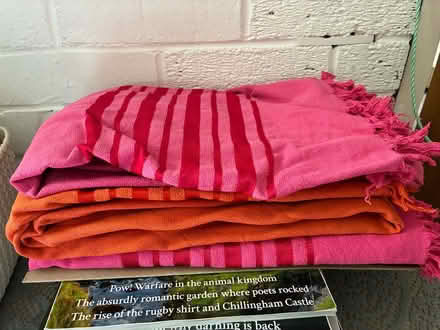 Photo of free 3 beach/holiday towels (Barnard's Green WR14) #1