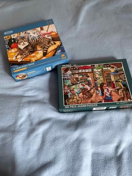 Photo of free Two 500 piece jigsaws (Orton Goldhay) #1