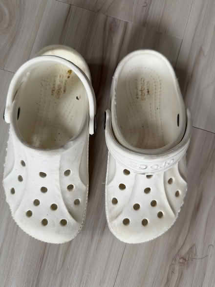 Photo of free Toddler Crocs in White (Croydon) #1