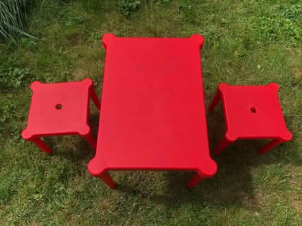 Photo of free Children's table and stool sets (Shoreham Beach. BN43) #2