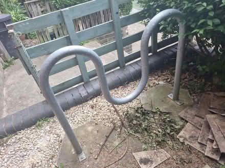 Photo of free Metal bike rack (Furzedown SW17) #2