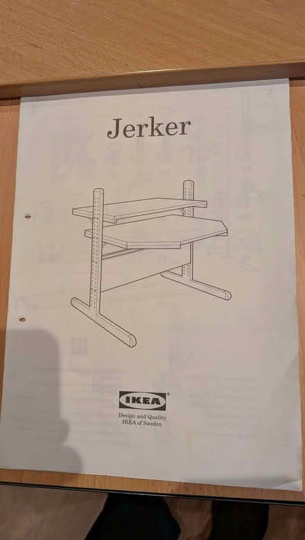 Photo of free Three Tier Ikea Desk (Malvern WR14) #2