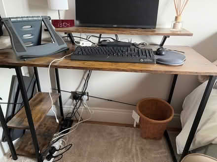 Photo of free Wooden Desk (Ballsbridge) #1