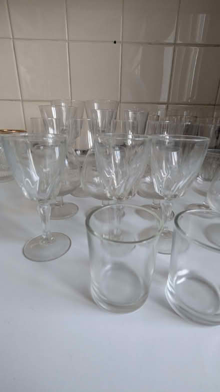 Photo of free x40 drinking glasses assorted sizes (Eastfields CR4) #4