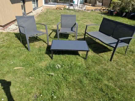 Photo of free Garden chairs coffee table and two seater (Southbourne BH6) #1