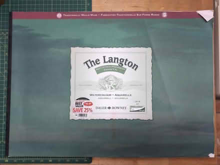 Photo of free A2 Watercolour paper (Hanover BN2) #1