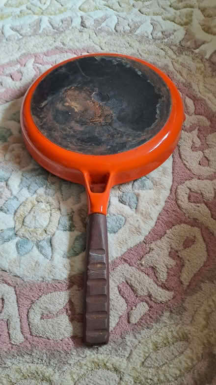 Photo of free Big, heavy frying pan. (Sherrard's Green WR14) #1