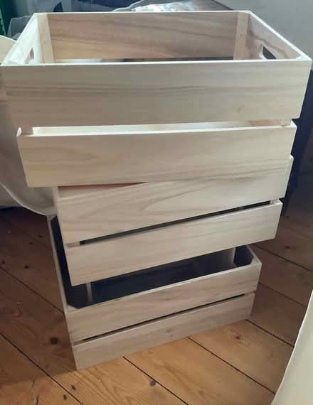 Photo of free ikea wooden boxes (Moulsecoomb BN2) #1