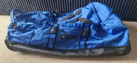 Photo of free Blue JCB holdall on wheels (CH45) #2