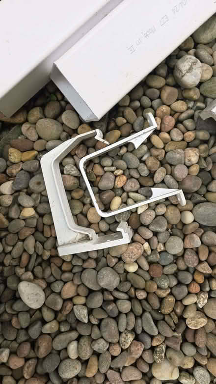 Photo of free White uPVC downpipe (6m lengths), gutter, fittings, fascia (Stone Cross BN23) #3