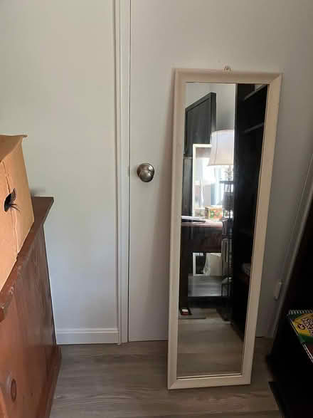 Photo of free old heavy door mirror (Reading) #2