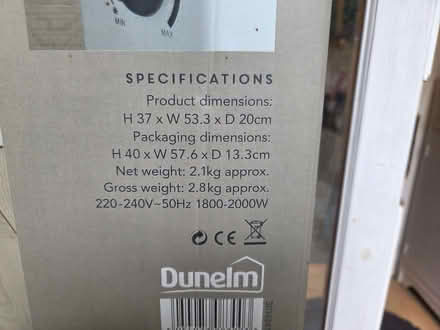 Photo of free Electric heater 2000Kw (Cogenhoe NN7) #2