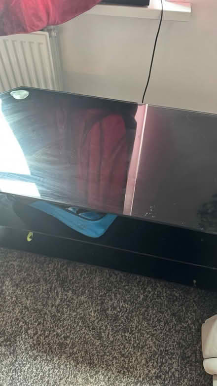 Photo of free Glass TV stand (Bradford) #1