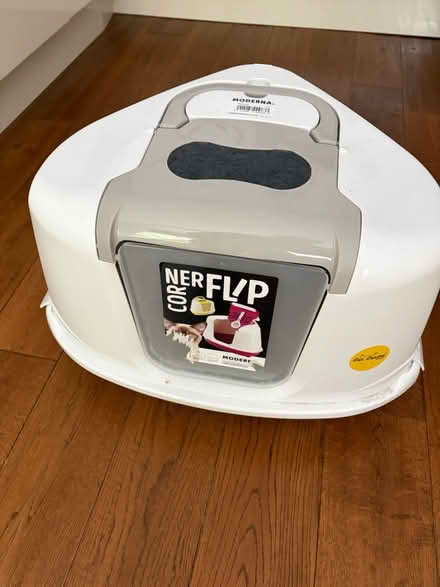 Photo of free Corner Cat Litter Tray (3a Portnalls Road CR5 3D) #1