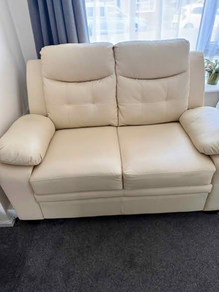 Photo of free Cream two seat sofa (Old Town SG1) #1