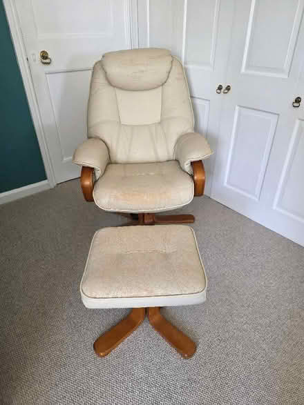 Photo of free Reclining chair and Ottoman (Freshford BA2) #1